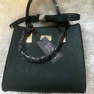Badgley Mischka Dark Green Satchel